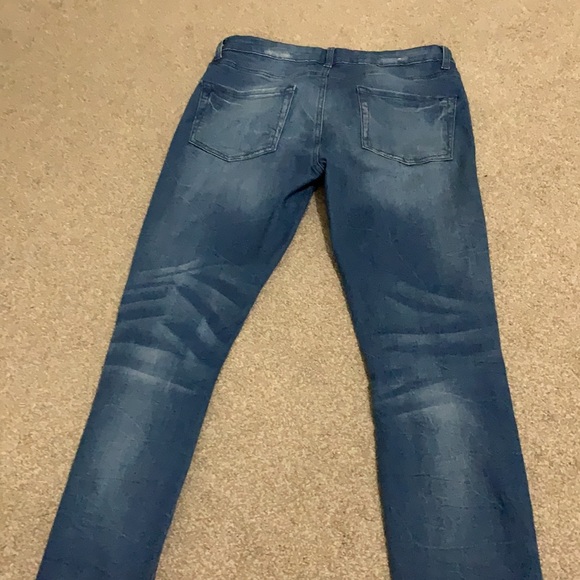 Forever 21 Distressed Denim Jeggings - Picture 4 of 4